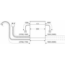 Masina de spalat vase incorporabila Bosch Series 4 SMV4EVX11E (Inox) Thumb