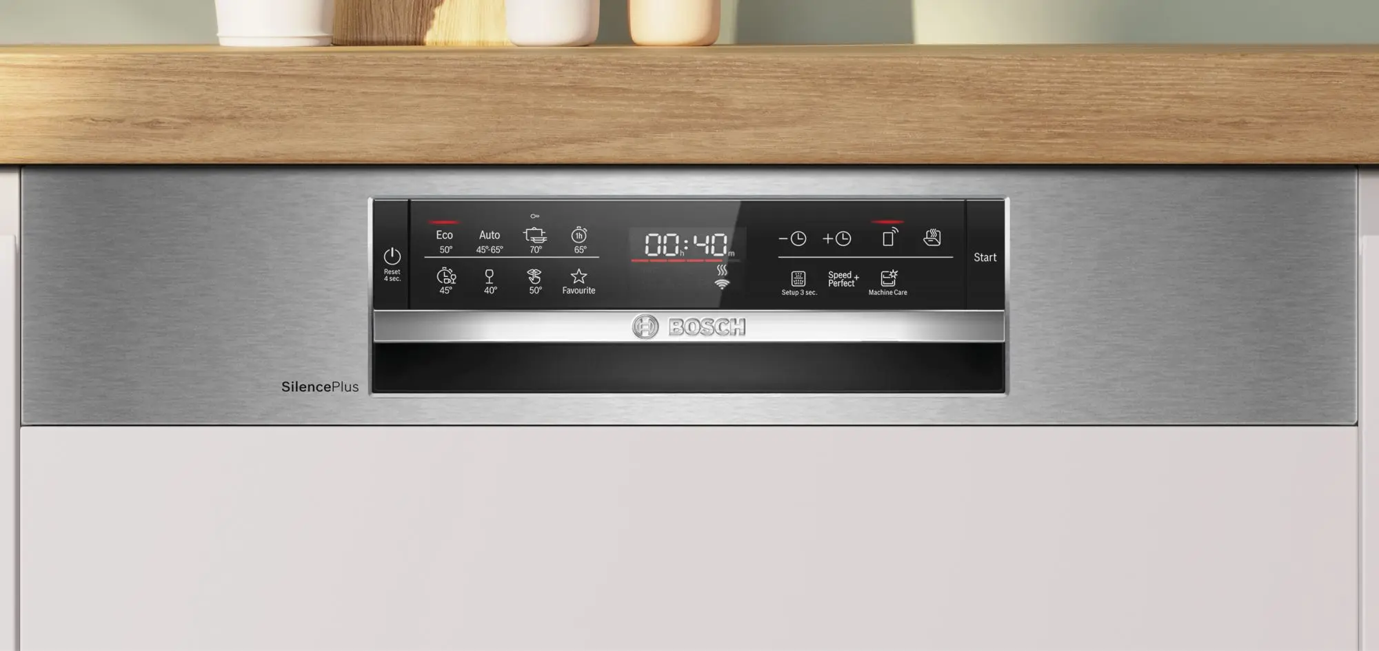 Masina de spalat vase incorporabila Bosch SMI6ECS00E (White/Inox)