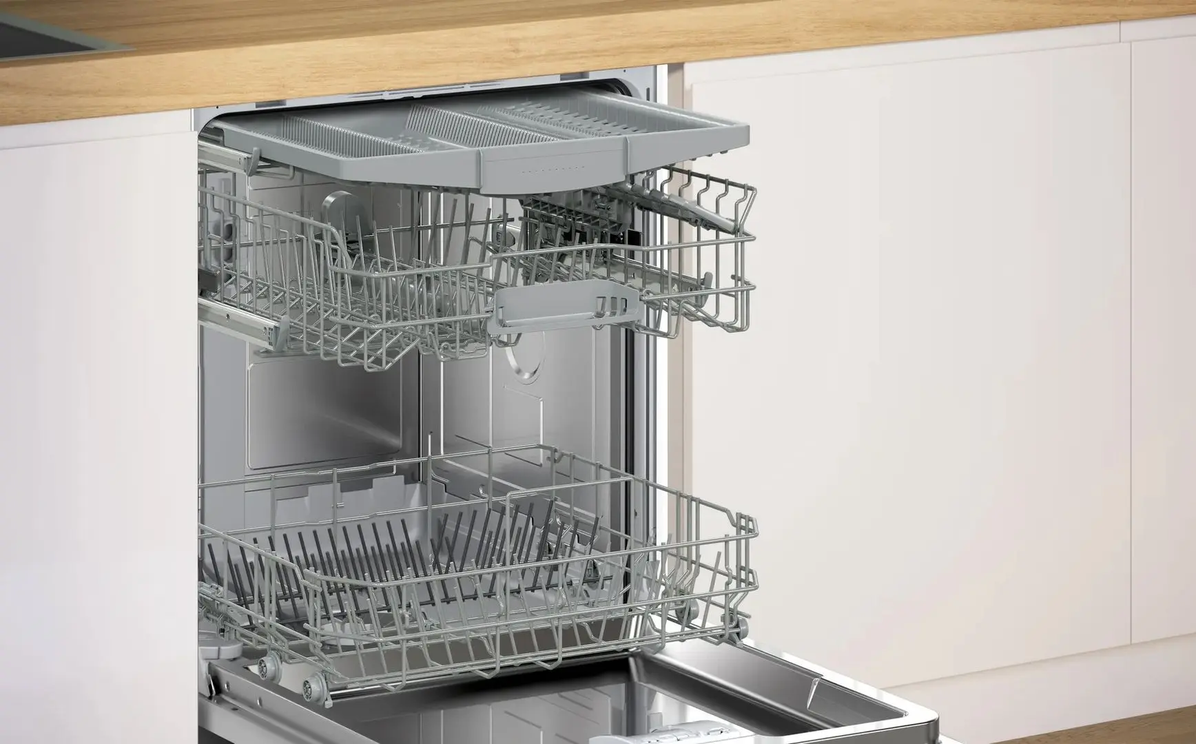 Встраиваемая посудомоечная машина Bosch SMV25EX02E (White) - 4