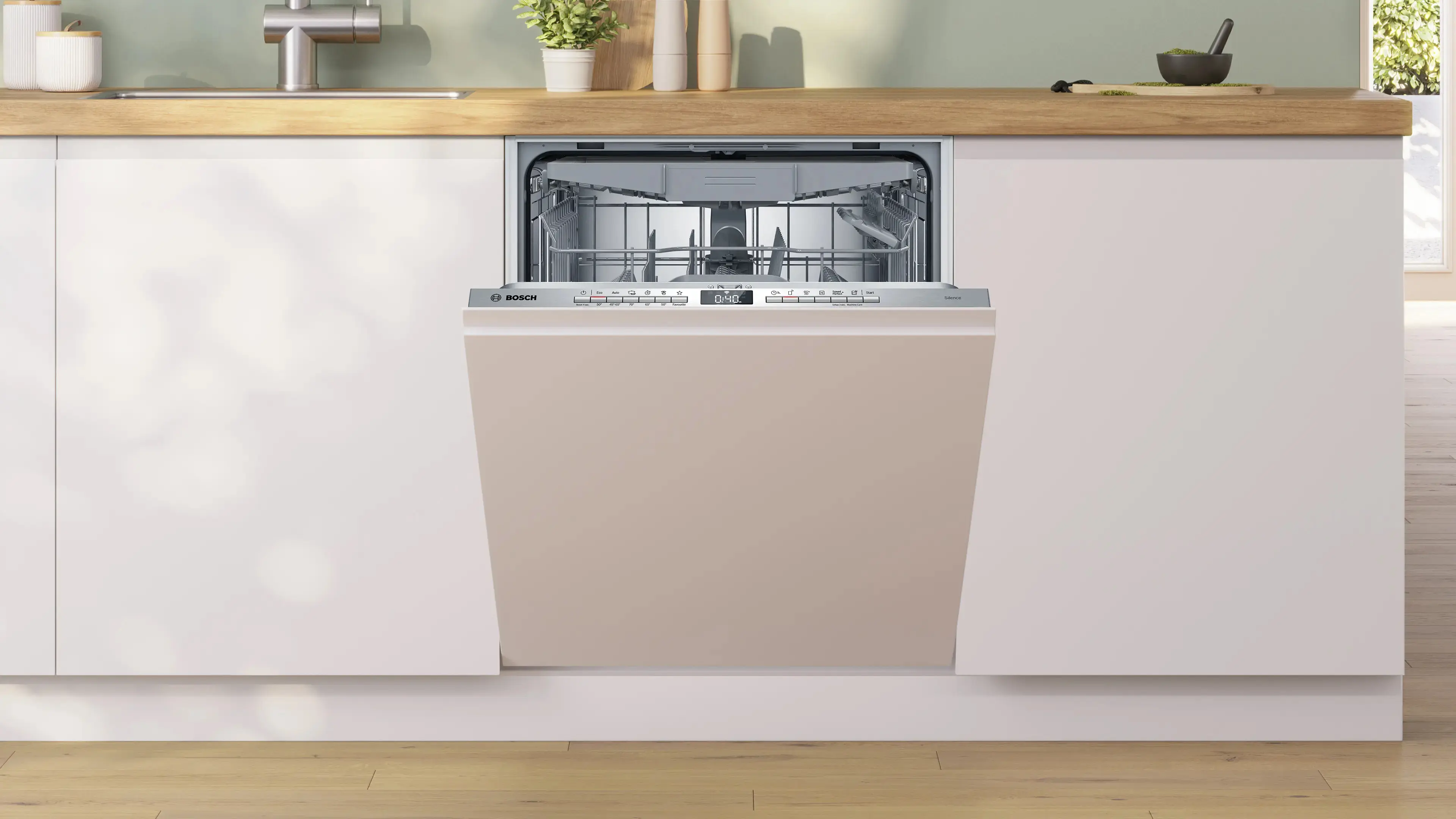 Встраиваемая посудомоечная машина Bosch SMV4HVX11E (Inox) - 3