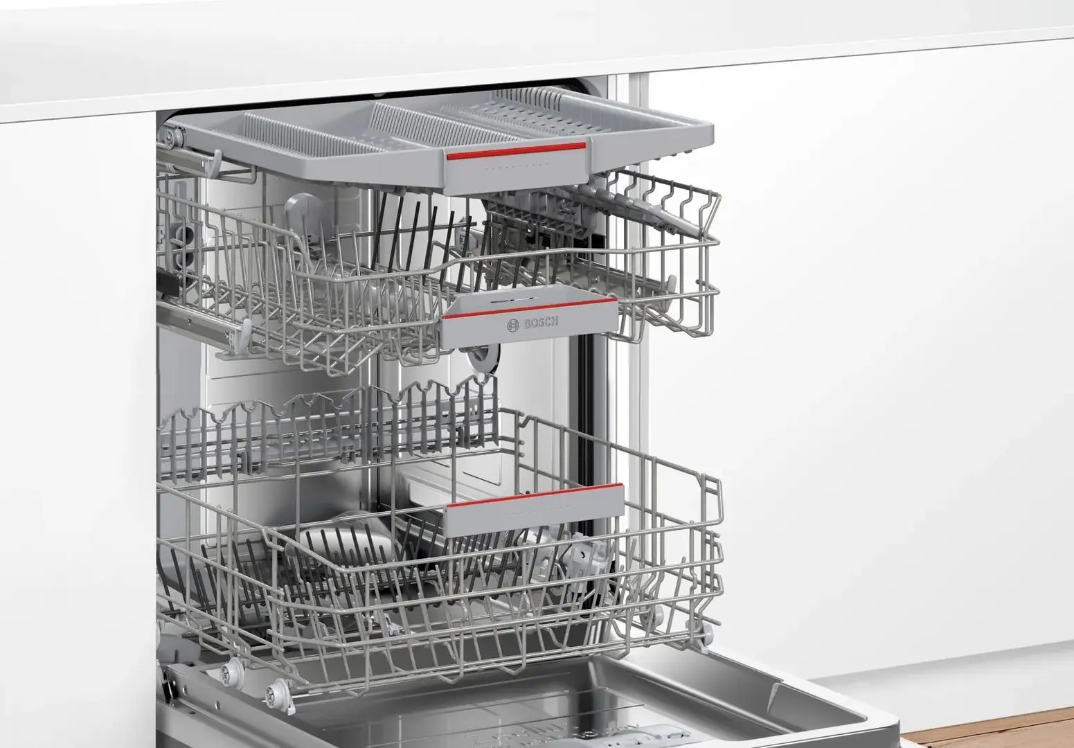 Masina de spalat vase incorporabila Bosch SMV6YCX02E (White)