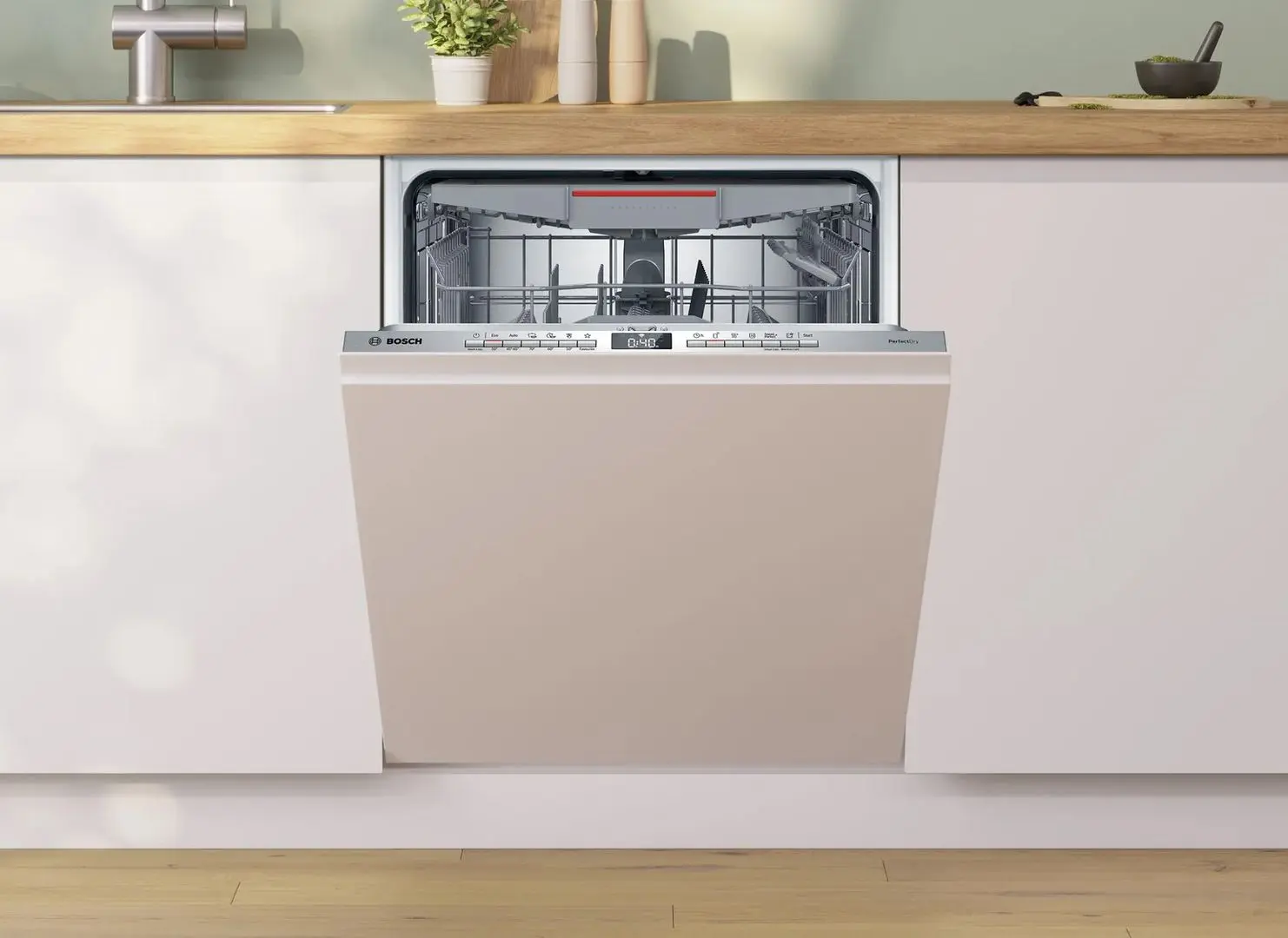 Masina de spalat vase incorporabila Bosch SMV6YCX02E (White)