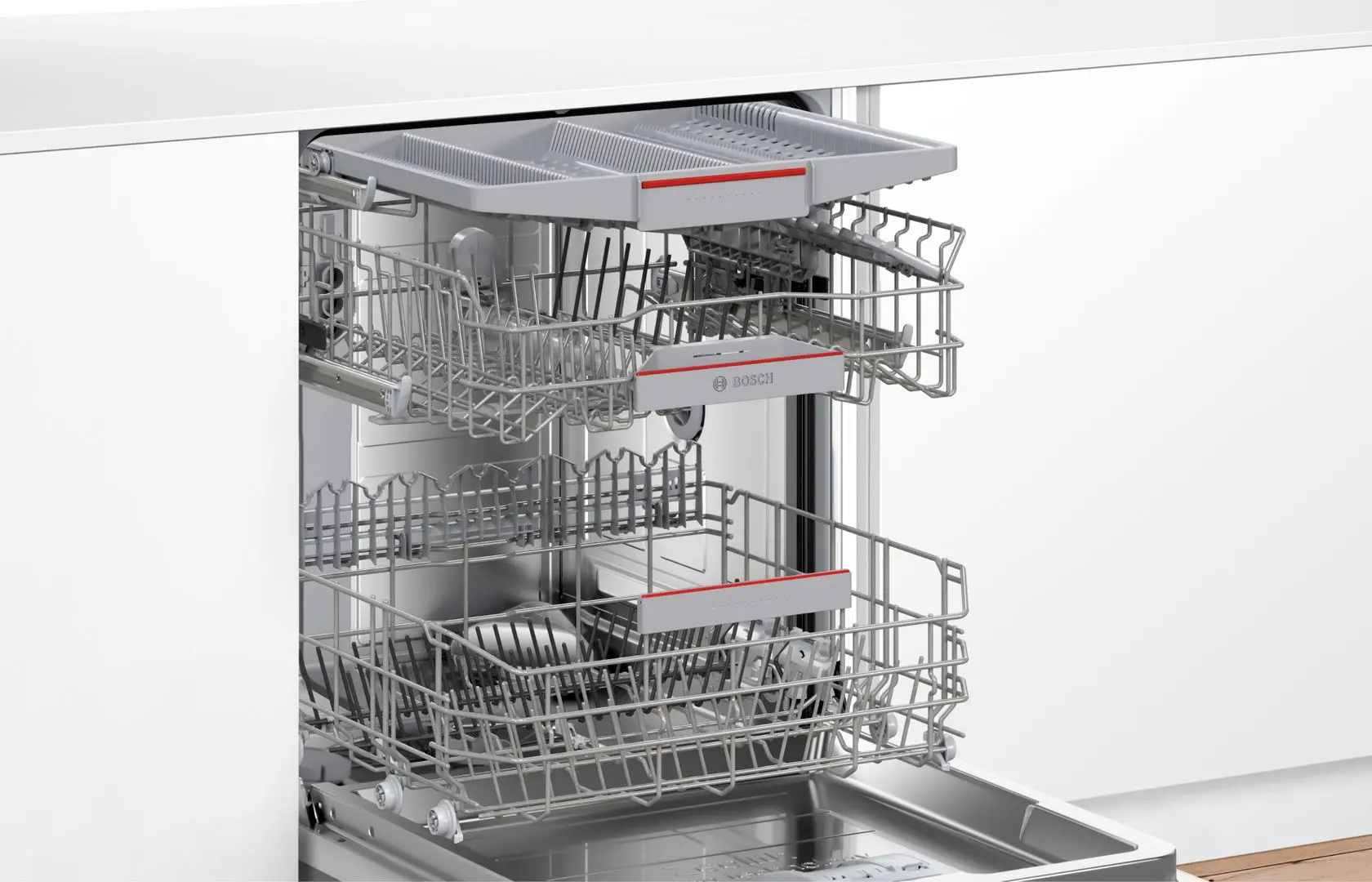 Masina de spalat vase incorporabila Bosch SMV6ZCX00E (White)