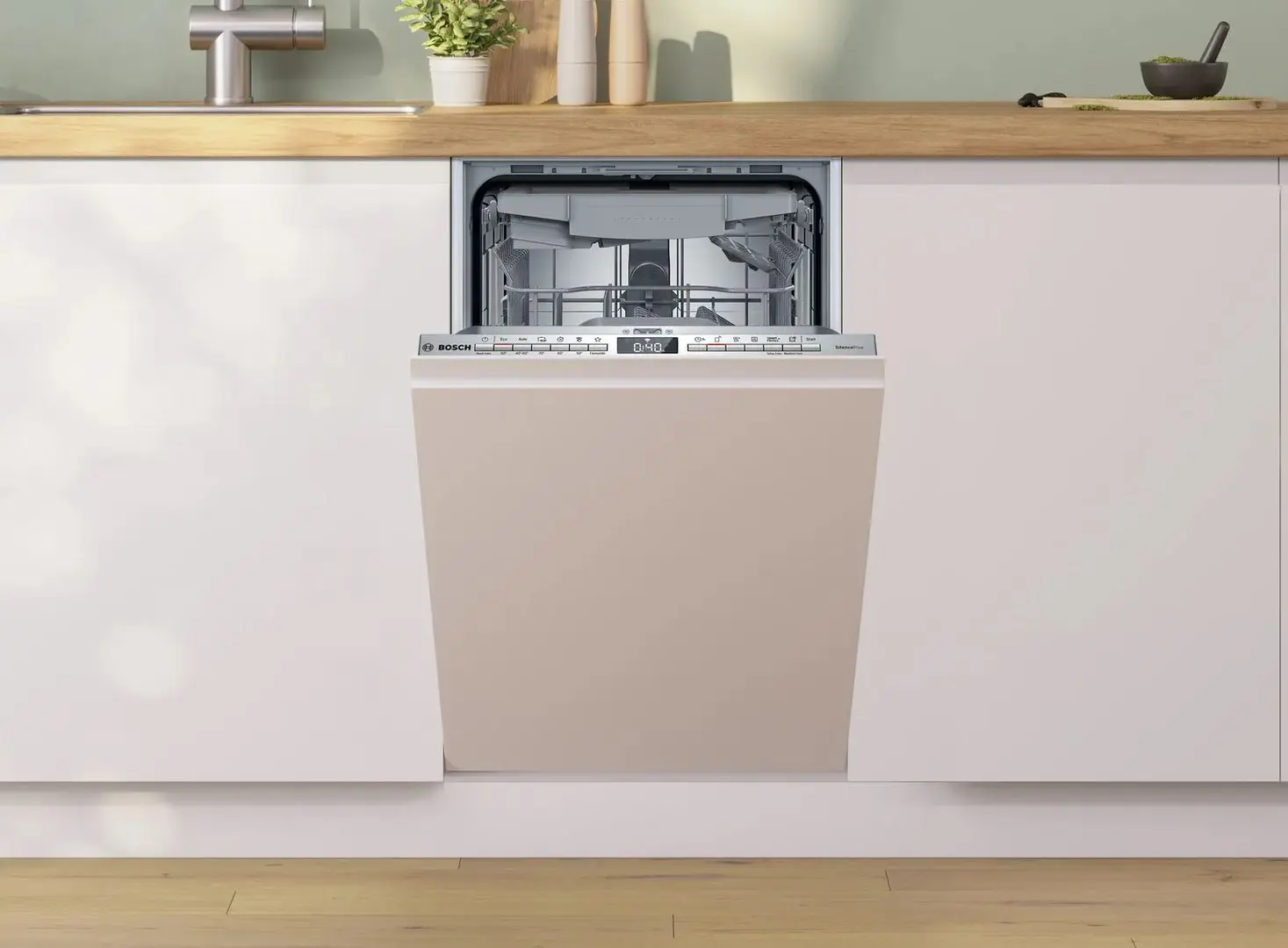 Встраиваемая посудомоечная машина Bosch SPV4HMX10E (White) - 4