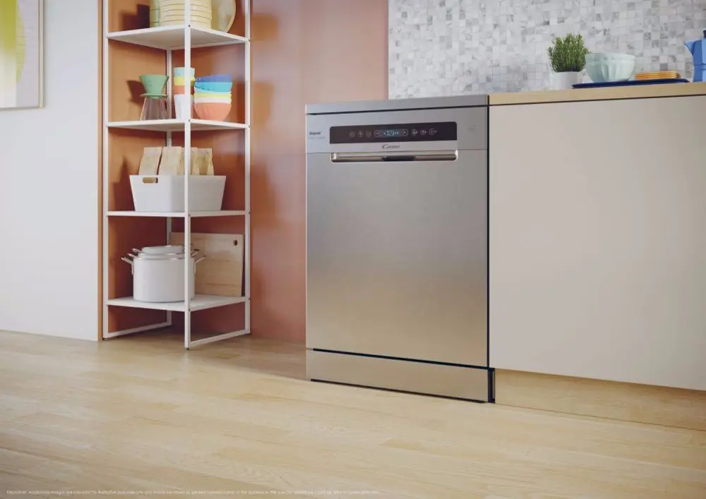 Masina de spalat vase Candy CF 4C6F0X (Silver)