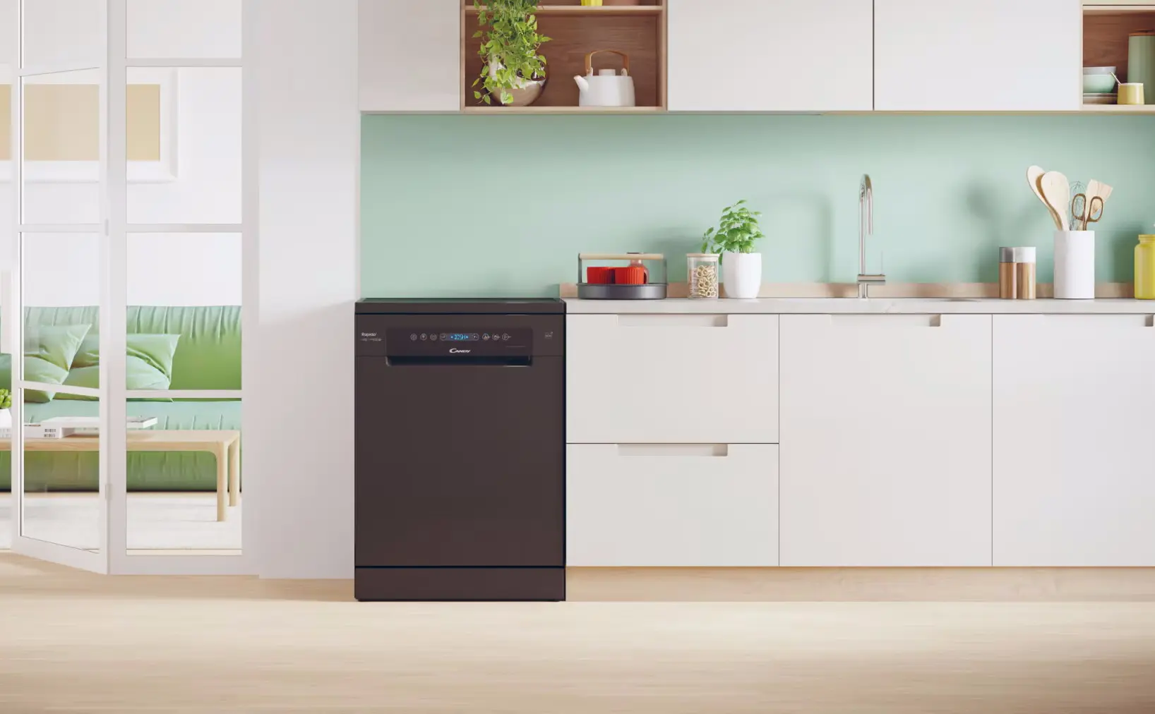 Посудомоечная машина Candy CF 5C6F0B (Black)