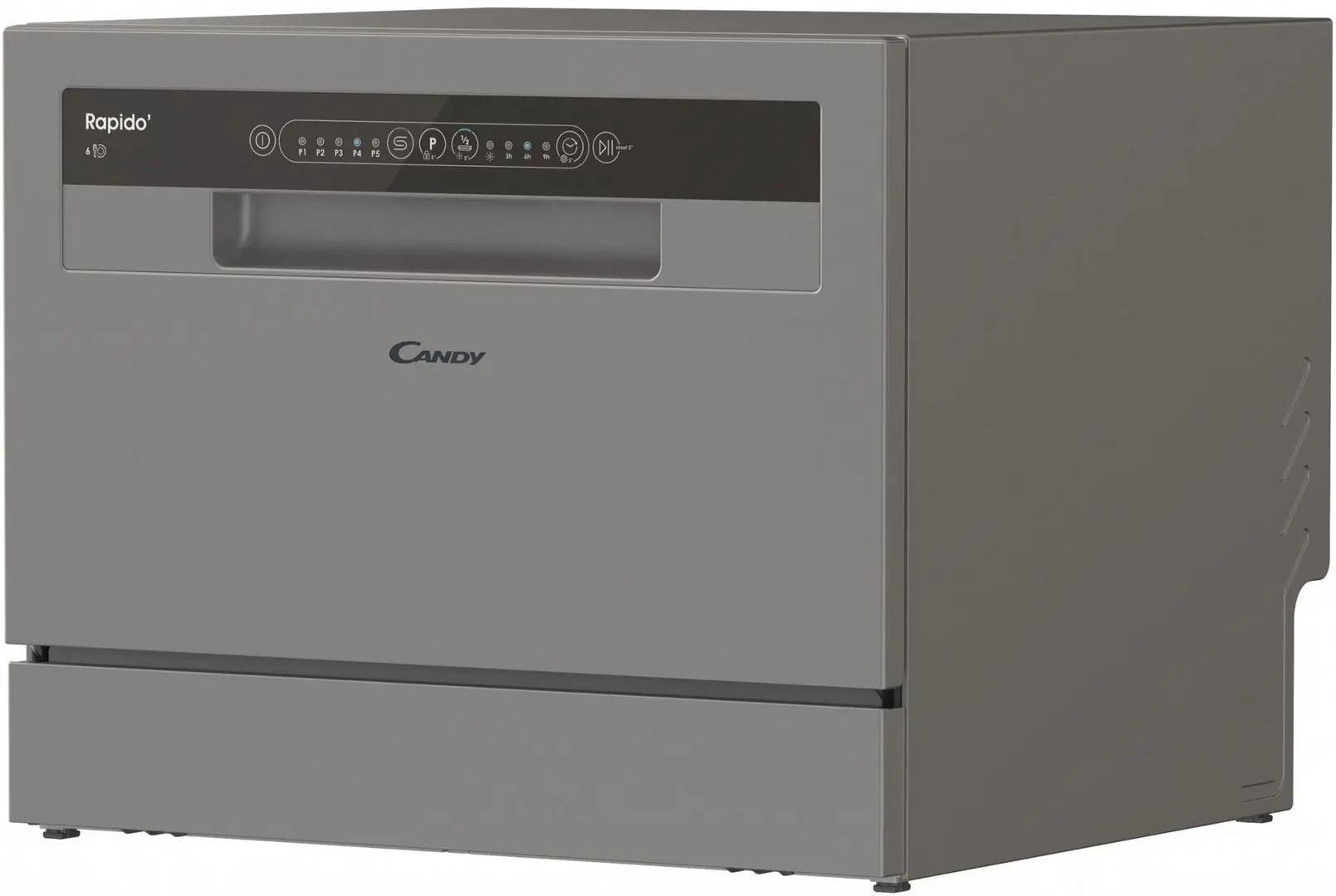 Посудомоечная машина Candy Rapido CP 6E51LS (Grey) - 3