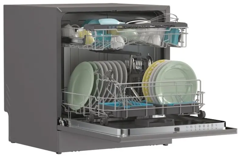 Masina de spalat vase Candy Rapido CP 8F9FFA (Anthracite)