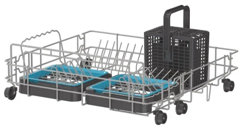 Masina de spalat vase Candy Rapido CP 8F9FFA (Anthracite)