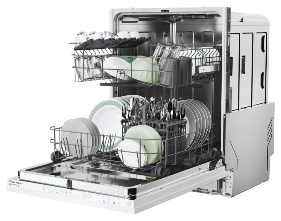 Встраиваемая посудомоечная машина Candy CIP 3E7L0W (White) - 3