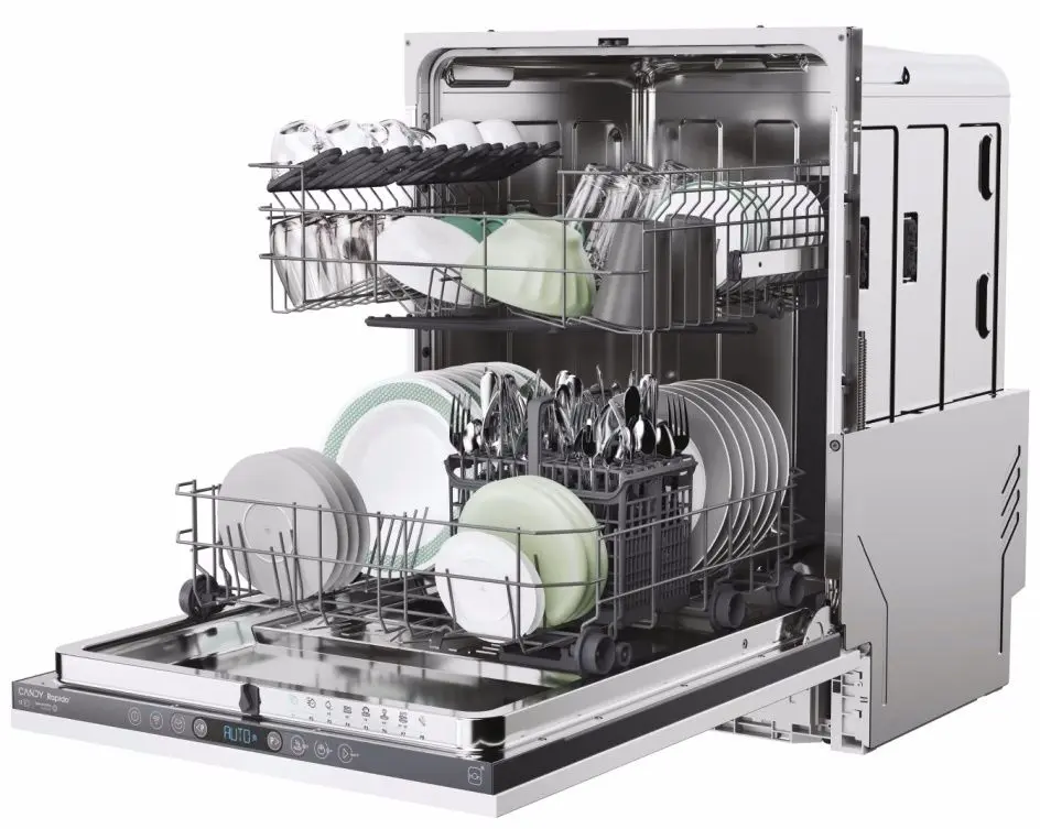 Masina de spalat vase incorporabila Candy Rapido CI 3C6F0A (White)