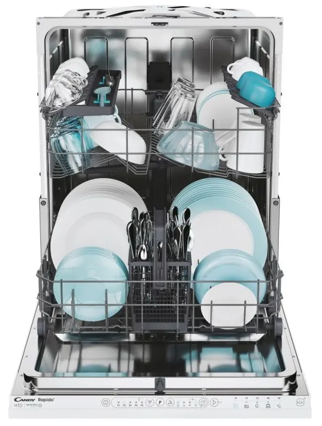 Встраиваемая посудомоечная машина Candy Rapido CI 3E7L0W (White)