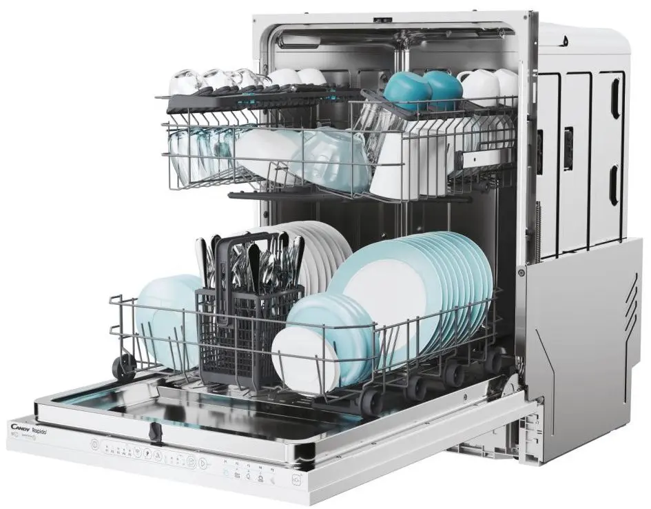 Встраиваемая посудомоечная машина Candy Rapido CI 3E7L0W (White)