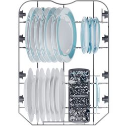 Masina de spalat vase incorporabila Candy Rapidò CI0C7SB0FA (White) Thumb