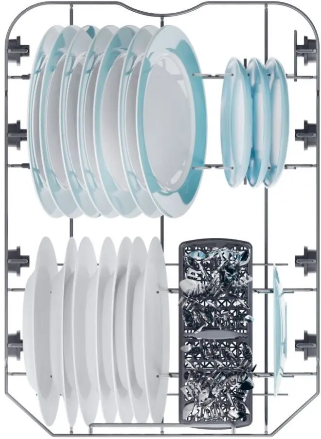 Masina de spalat vase incorporabila Candy Rapidò CI0C7SB0FA (White)