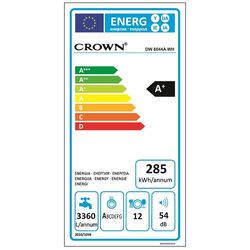 Посудомоечная машина Crown DW 6044 A (White) Thumb