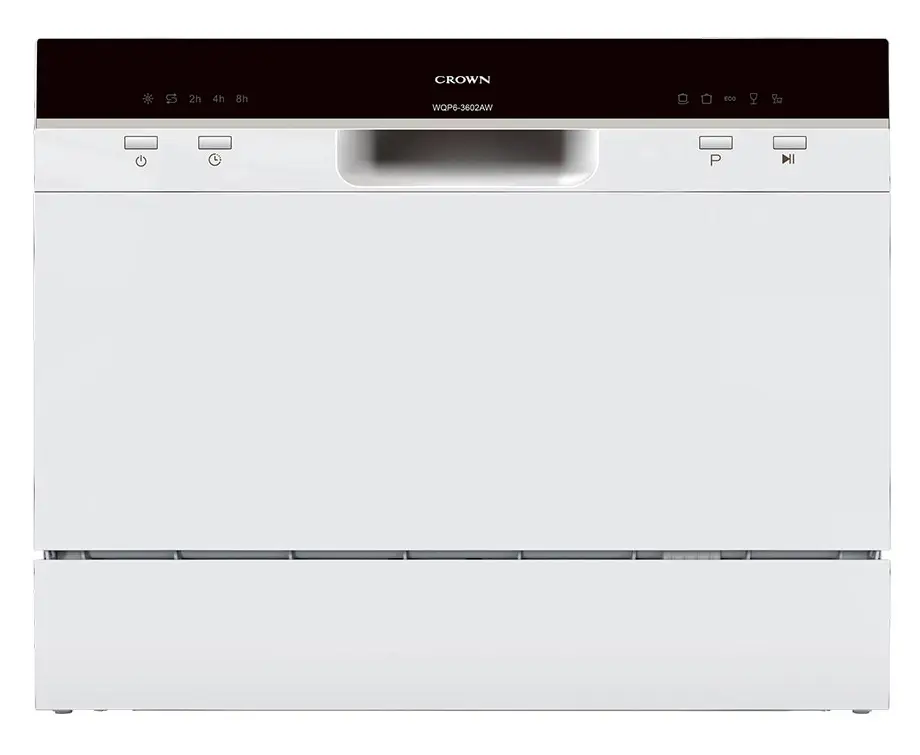 Masina de spalat vase Crown WQP6-3602AW (White)