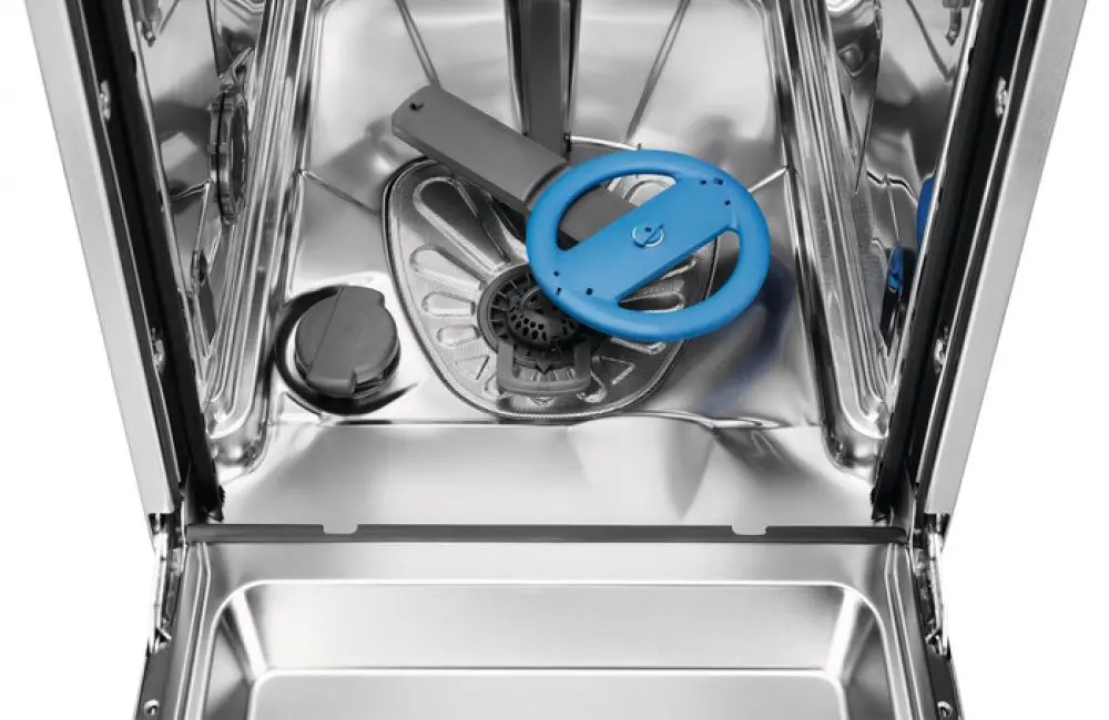 Masina de spalat vase semiincorporabila Electrolux EES42210IX (Inox/Black)