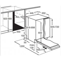 Встраиваемая посудомоечная машина Electrolux EEA23200L (White) Thumb