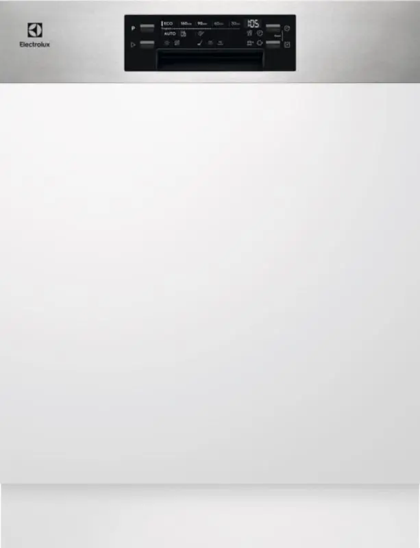 Masina de spalat vase incorporabila Electrolux EES47300IX (Inox/White)