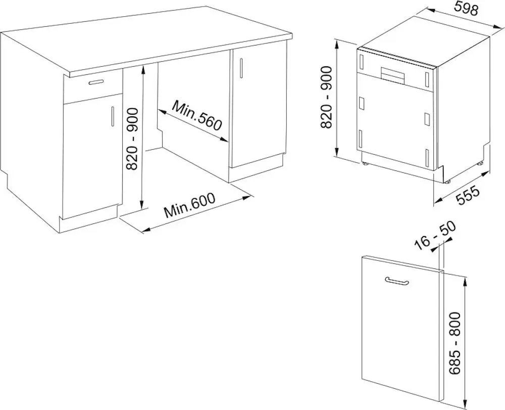 Встраиваемая посудомоечная машина Franke Mythos FDW 614 D10P DOS LP C (Inox)