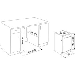 Встраиваемая посудомоечная машина Franke Smart FDW 4510 E8P E (Inox) Thumb
