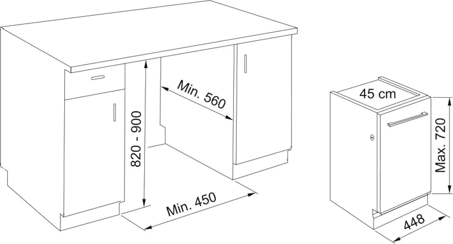Встраиваемая посудомоечная машина Franke Smart FDW 4510 E8P E (Inox)