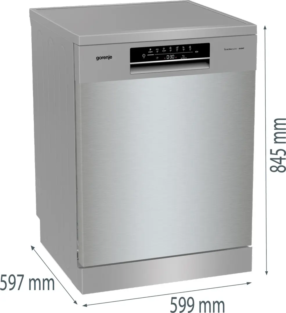 Masina de spalat vase Gorenje GS643D90X (Silver)