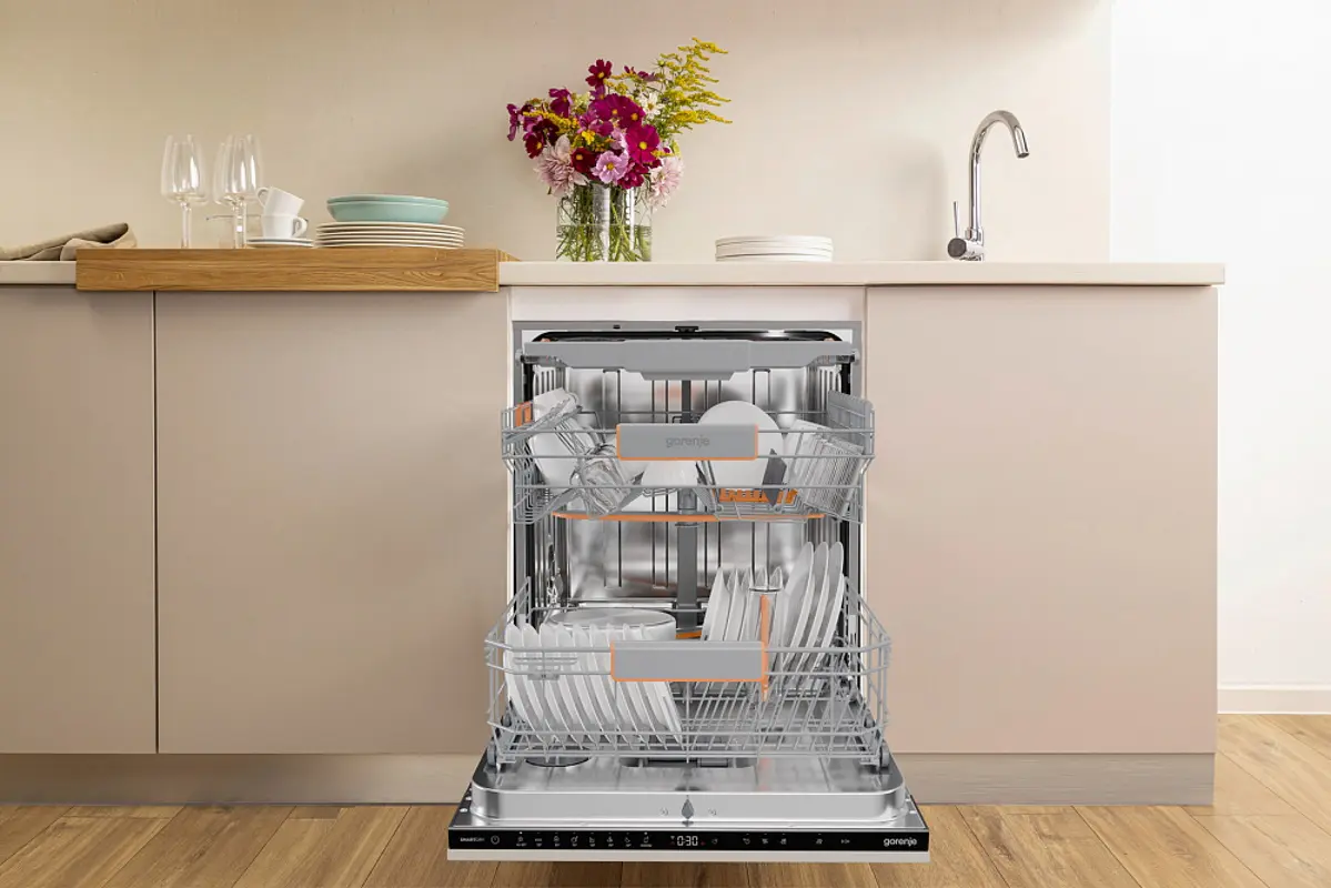 Masina de spalat vase incorporabila Gorenje GV673A66 (Grey)