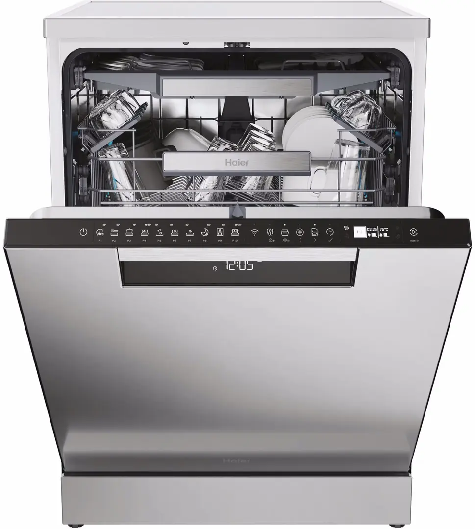 Masina de spalat vase Haier I-Pro Shine 3 XF 6C2M1PX (Inox)