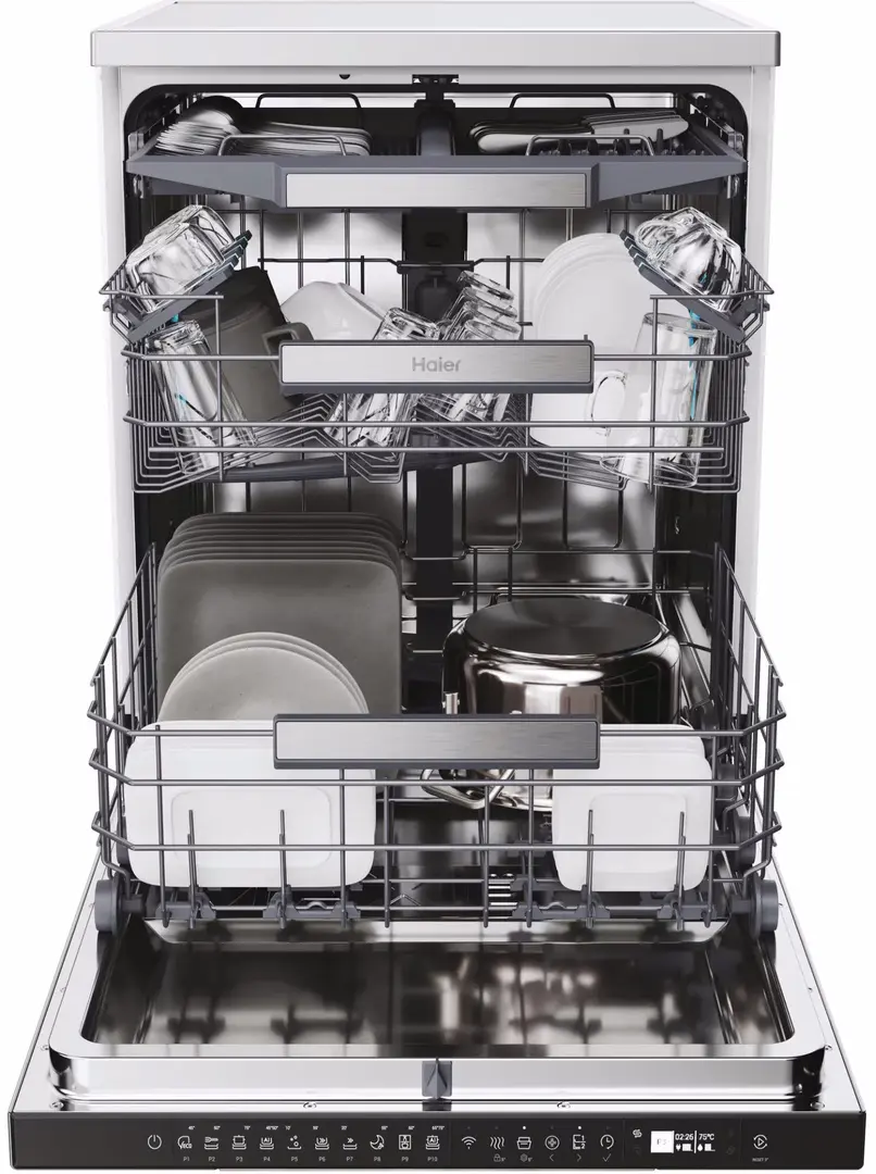 Masina de spalat vase Haier I-Pro Shine 3 XF 6C2M1PX (Inox)
