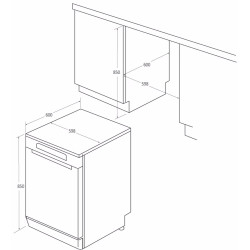 Посудомоечная машина Haier XF 4A4M4PDX (Silver) Thumb