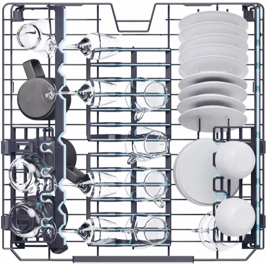 Masina de spalat vase Haier XI 6B0M3PB (White) - 11