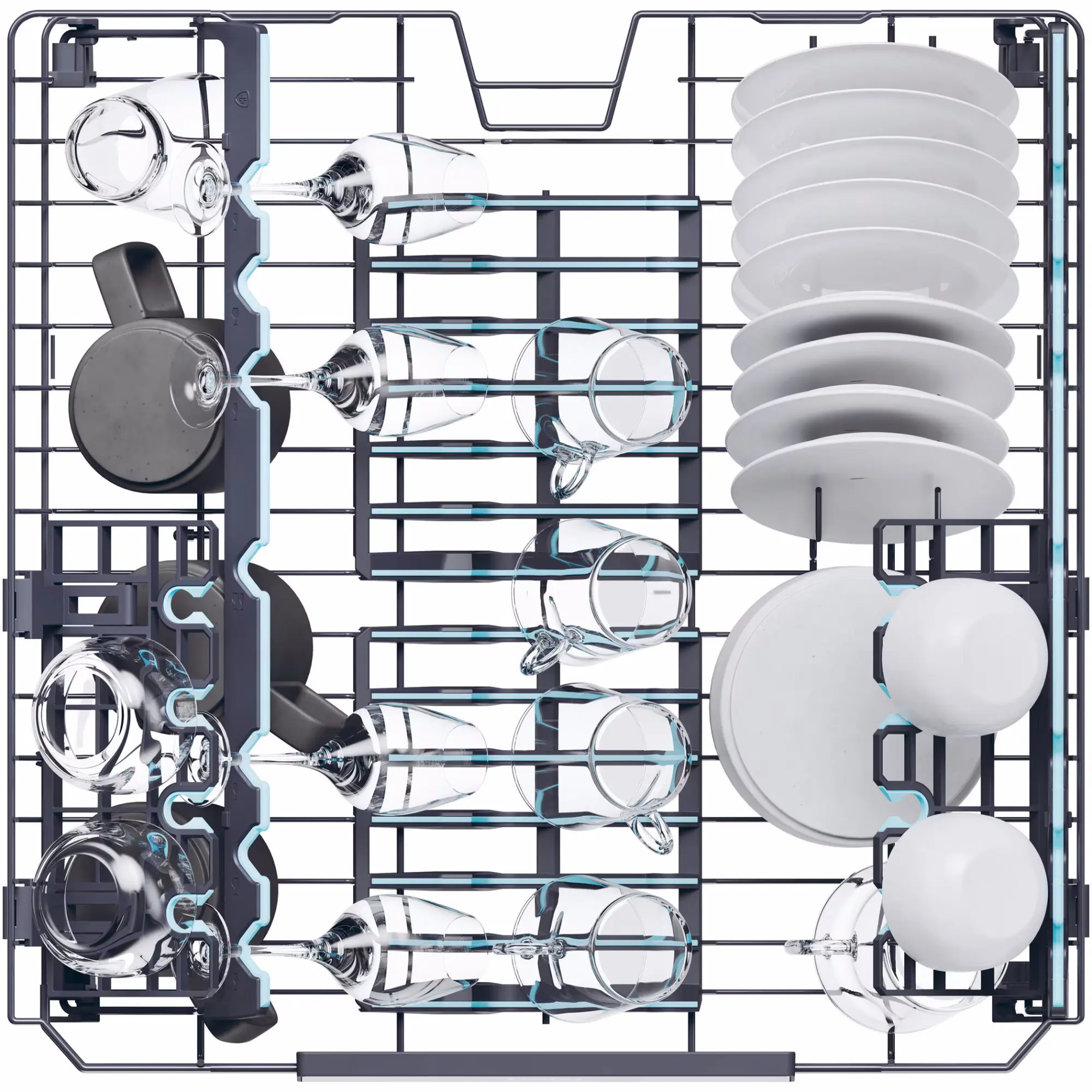 Masina de spalat vase incorporabila Haier I-Pro Shine XS 4A4M3PB (White) - 4