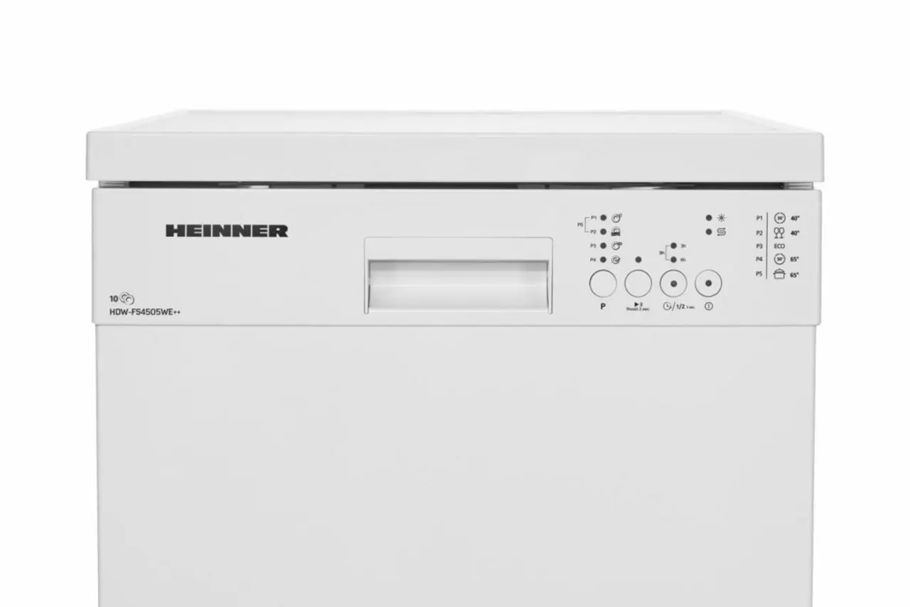 Посудомоечная машина Heinner HDW-FS4505WE++ (White) - 3