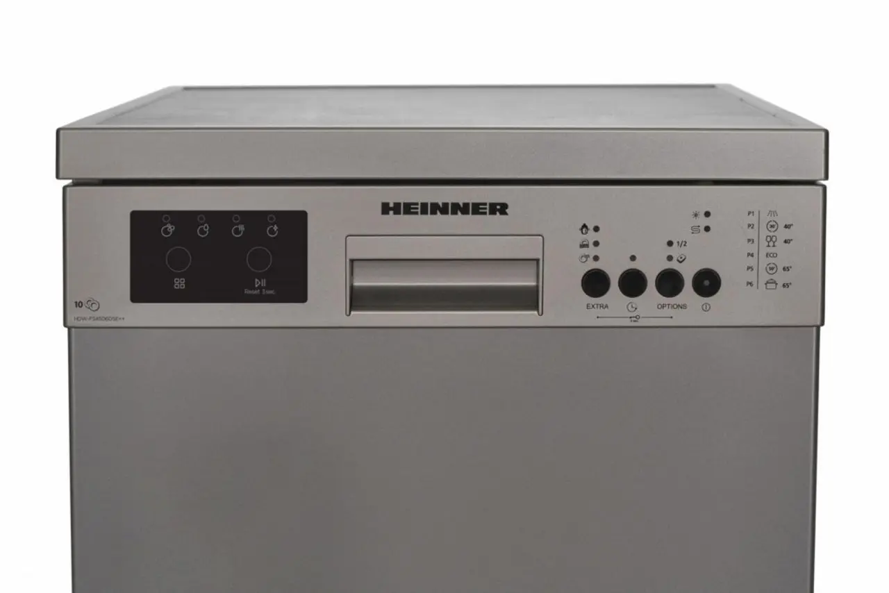 Посудомоечная машина Heinner HDW-FS4506DSE++ (Silver) - 4