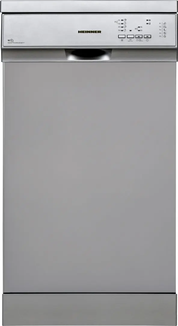 Masina de spalat vase Heinner HDW-FS4552DSE++ (Silver)