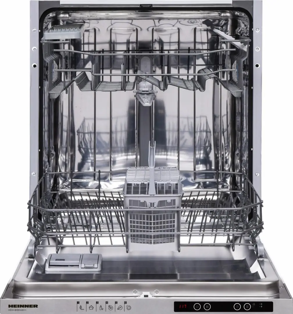 Masina de spalat vase incorporabila Heinner HDW-BI6614IE++ (White)