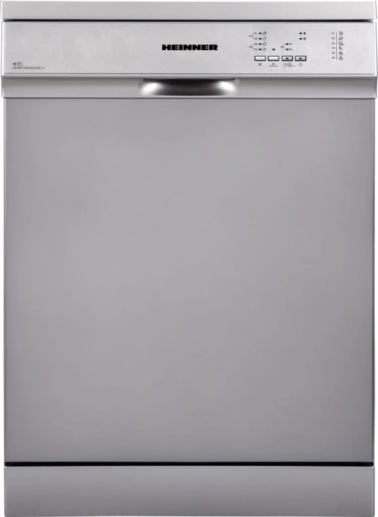 Masina de spalat vase Heinner HDW-FS6062DSE++ (Silver)