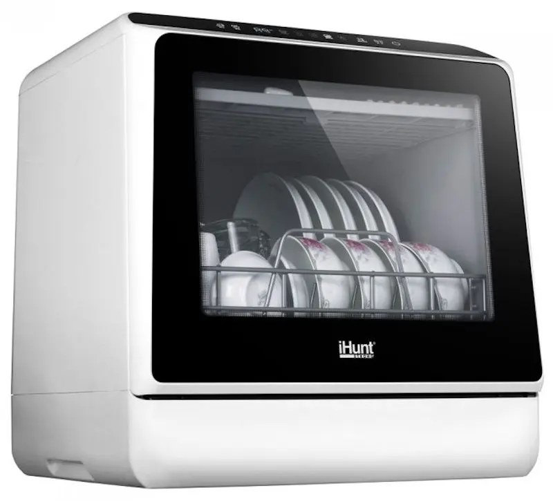 Masina de spalat vase iHunt Bro (White/Black)