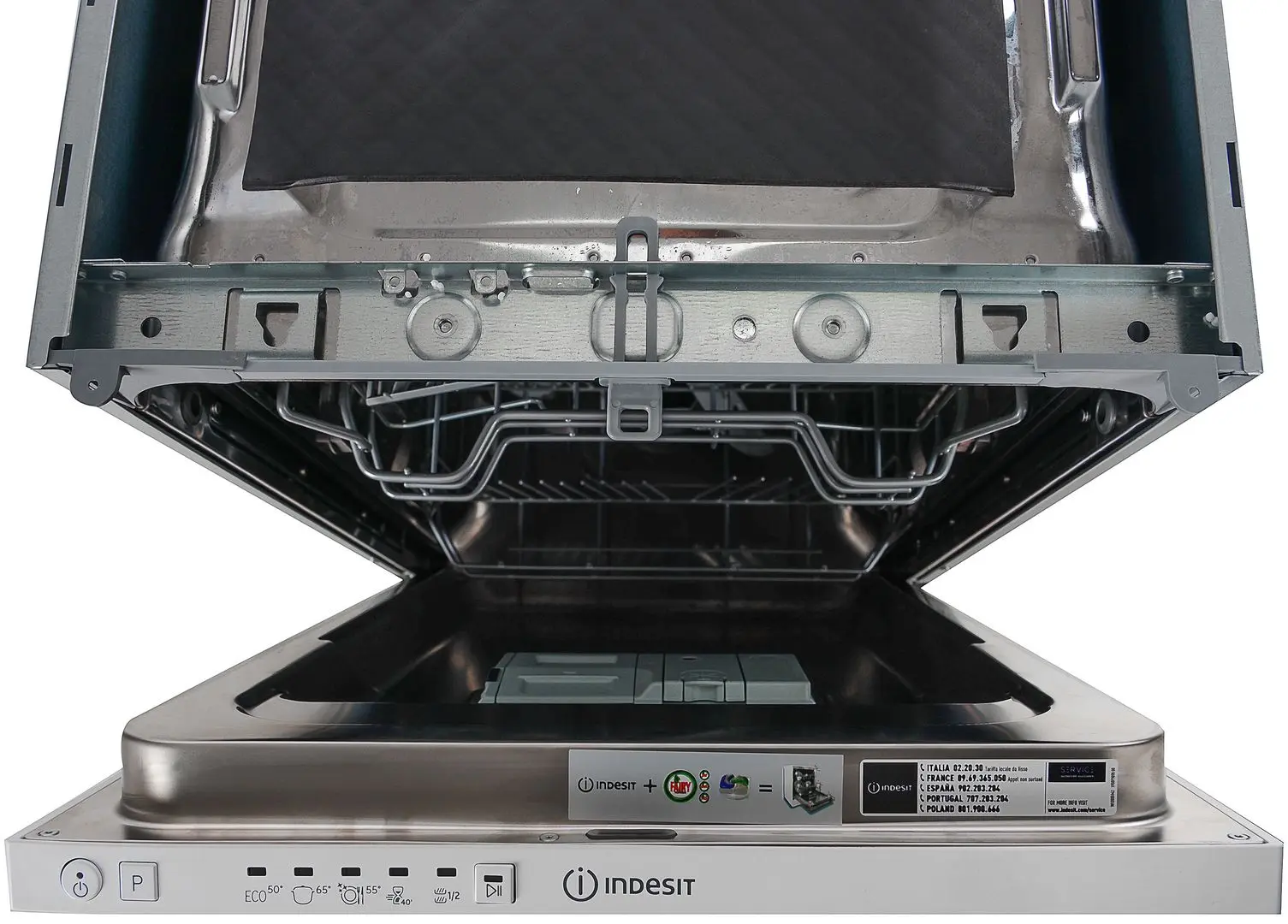 Mașină de spălat vase încorporabilă Indesit DSIE 2B10 (White)