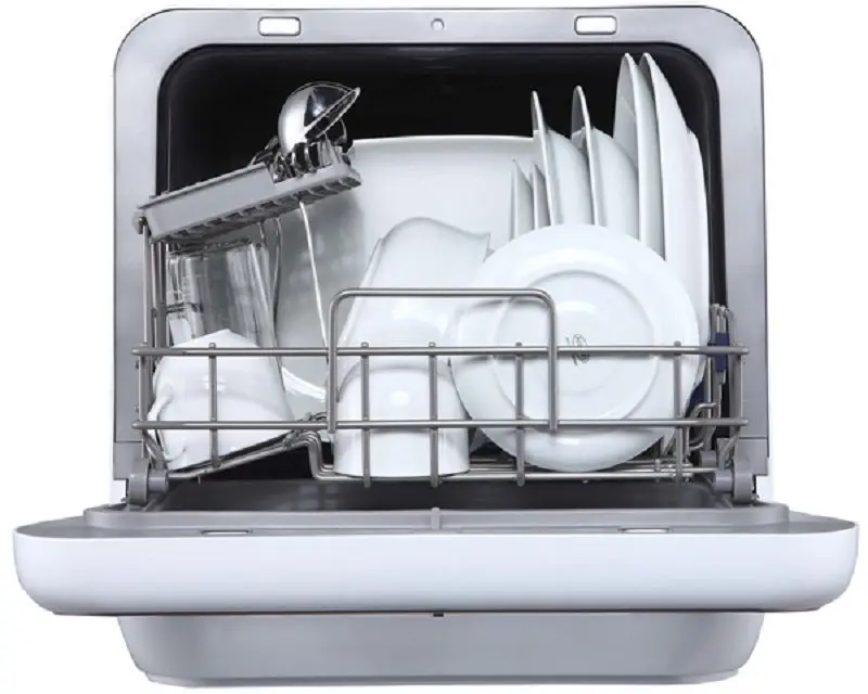 Посудомоечная машина Midea MCFD42900BL Mini (Blue/White) - 3
