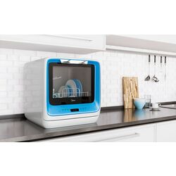 Посудомоечная машина Midea MCFD42900BL Mini (Blue/White) Thumb