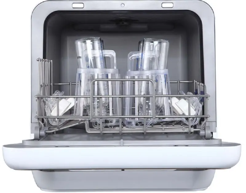 Посудомоечная машина Midea MCFD42900OR Mini (Orange/White) - 2