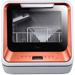 Посудомоечная машина Midea MCFD42900OR Mini (Orange/White)
