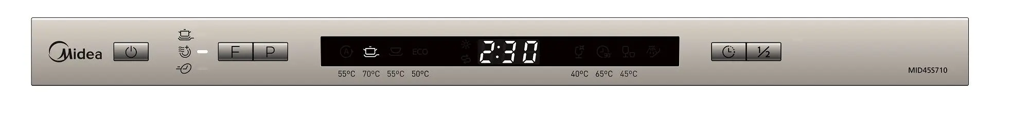 Masina de spalat vase incorporabila Midea MID45S710 (White) - 4