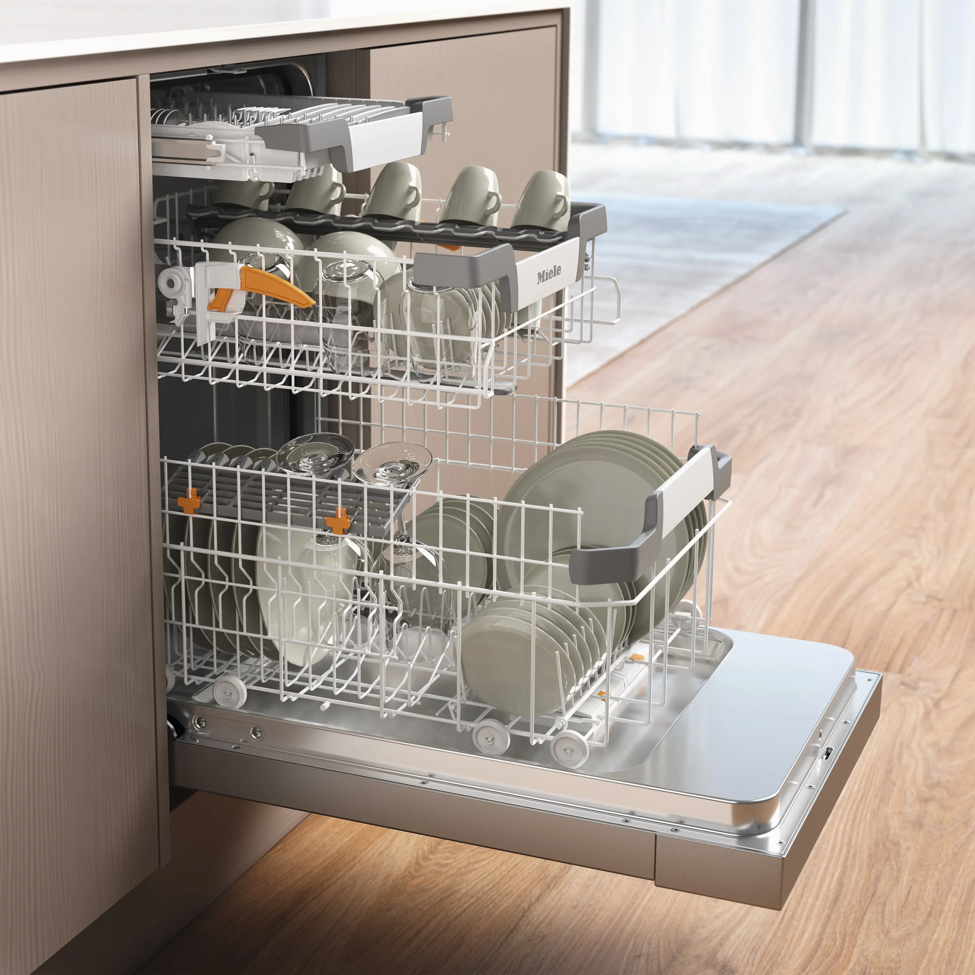 Masina de spalat vase incorporabila Miele G 5740 SCU SL (Inox) - 3