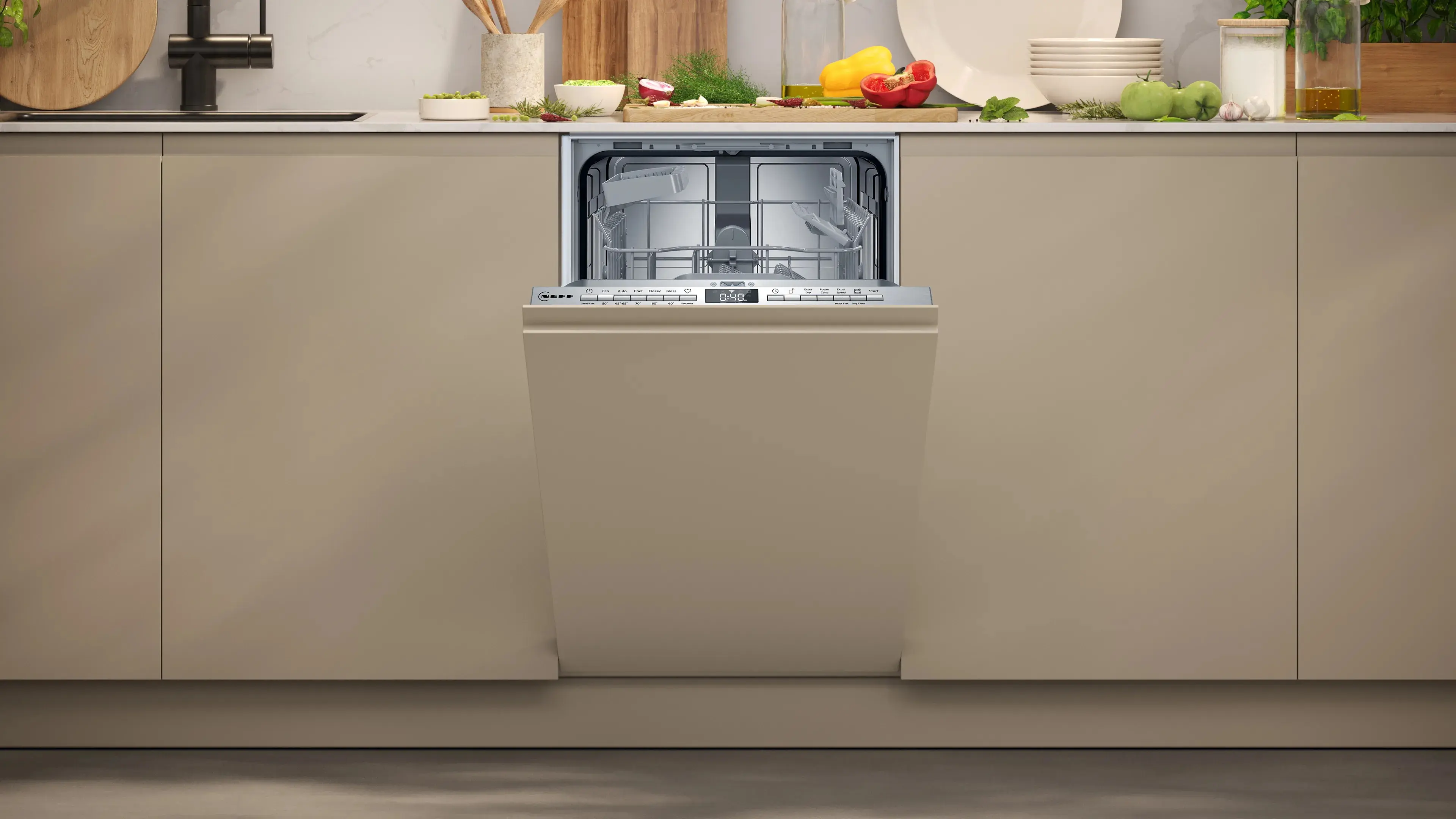 Встраиваемая посудомоечная машина Neff S853HKX20E (Inox)