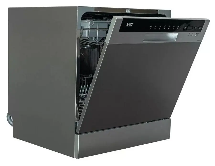 Masina de spalat vase Nei NDW8S-3802FS (Inox)