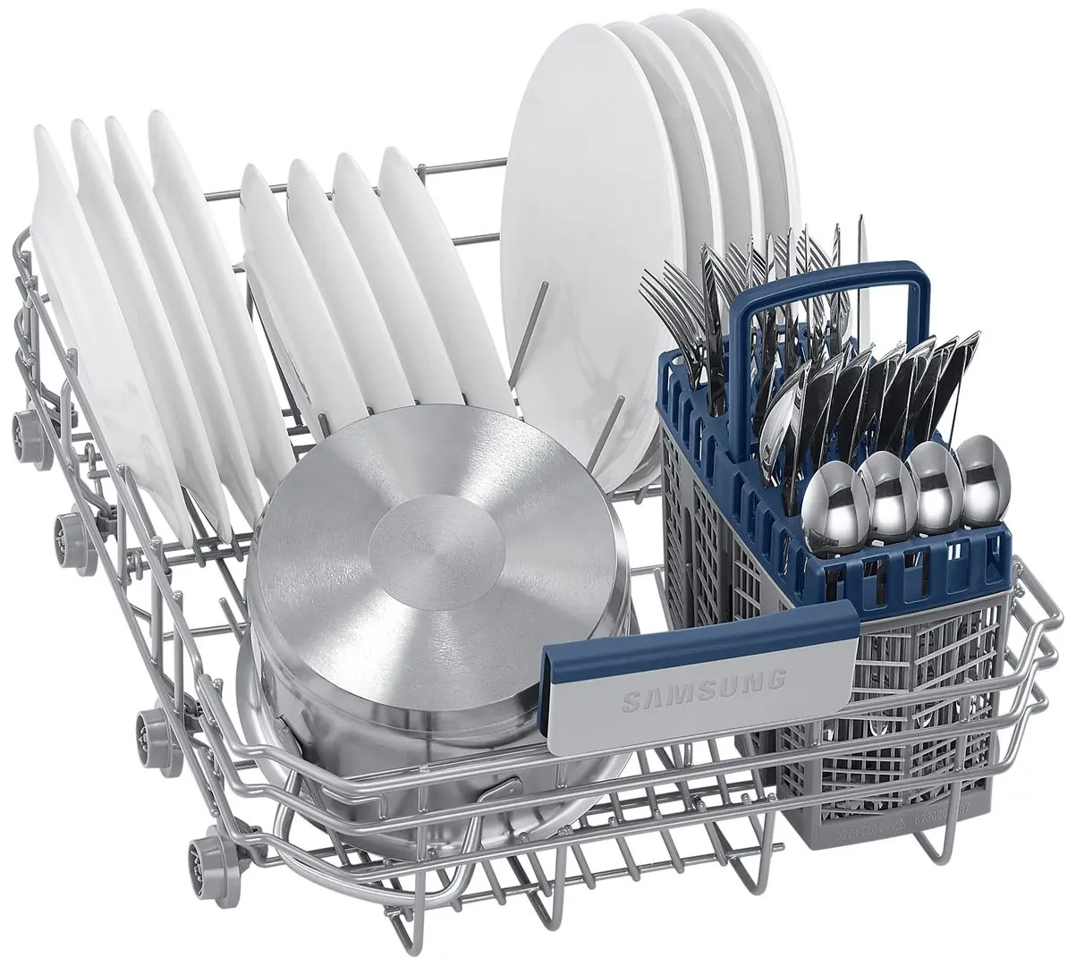 Masina de spalat vase incorporabila Samsung DW50DG430B00LE (White/Inox)